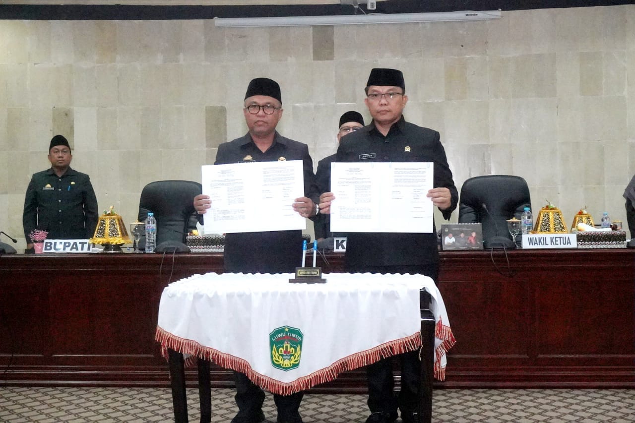 Bupati Budiman Tandatangani Persetujuan Bersama Dengan DPRD Terhadap ...