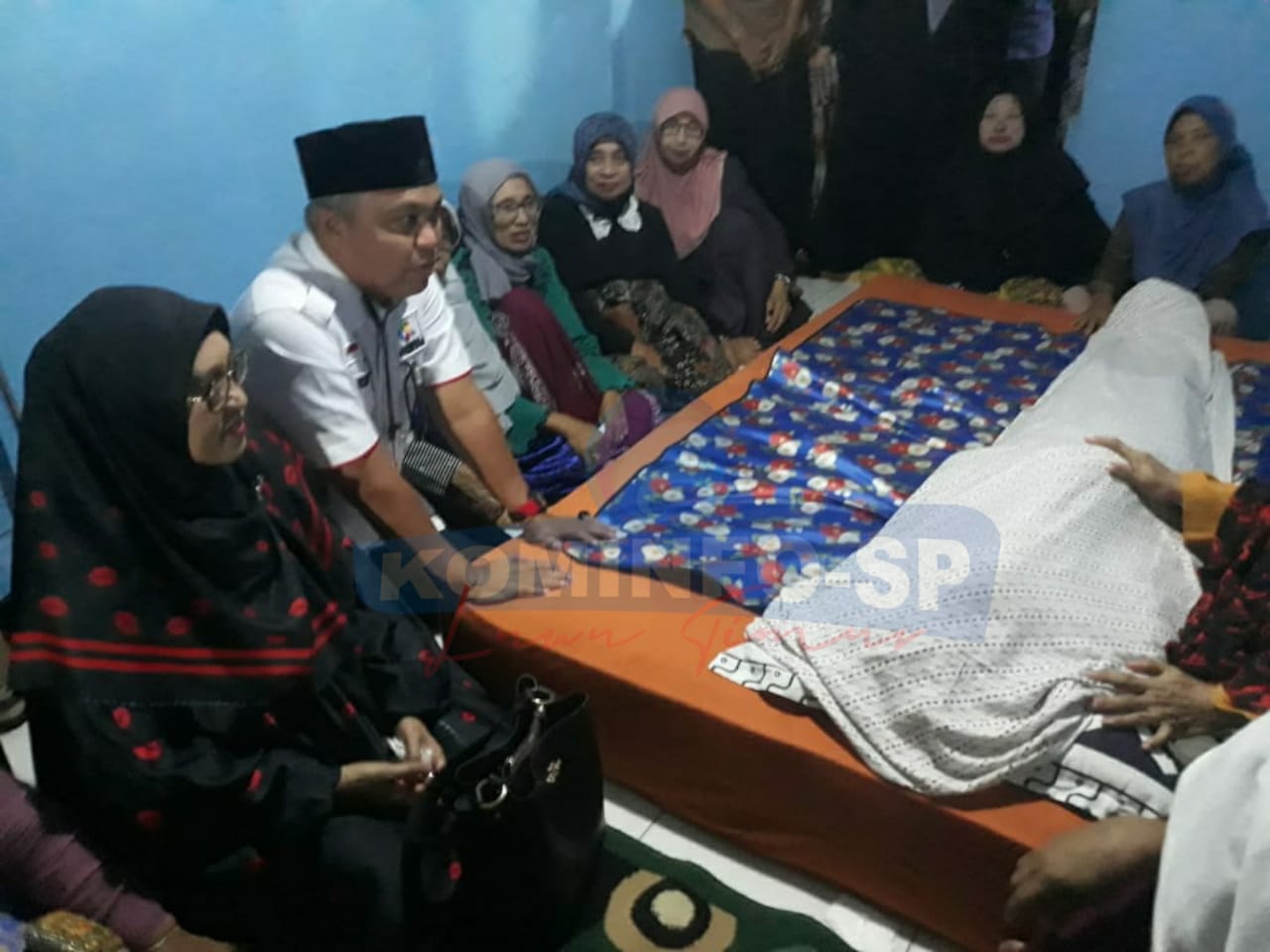 Bupati Budiman Hadiri Upacara Pemberangkatan Dan Pemakaman Letkol Purn