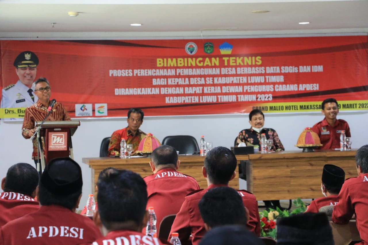 Dinas PMD Lutim Gelar Bimtek Proses Perencanaan Pembangunan Desa