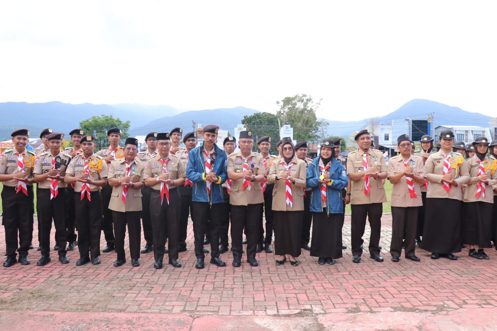 Budiman Pimpin Apel Besar Hari Pramuka Dan Lepas Kontingen Rainas XII