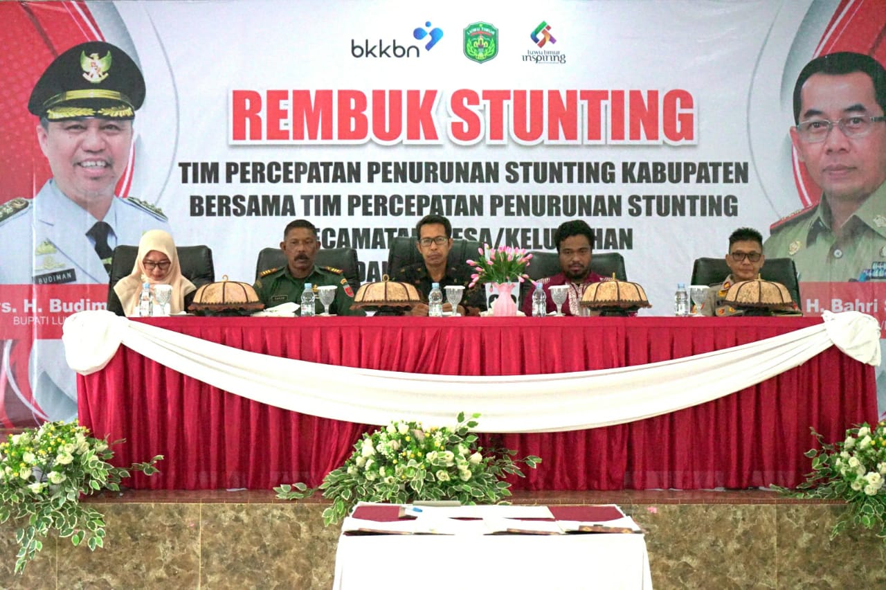 Dp Kb Luwu Timur Gelar Rembuk Stunting Dan Rakor Bersama Tpps Warta Lutim